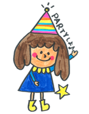 Gokigen Sticker of girl . sticker #6667206