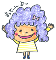 Gokigen Sticker of girl . sticker #6667210