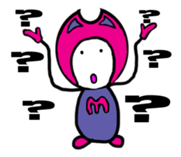 Messenger from planet M sticker #6667343