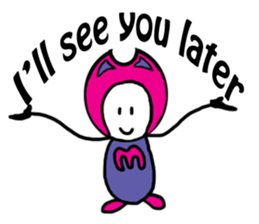 Messenger from planet M sticker #6667346