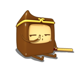 Funny life of the toy Monkey Sun sticker #6667397