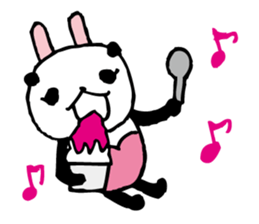 Every day of a panda- bunny4 summer- sticker #6667500