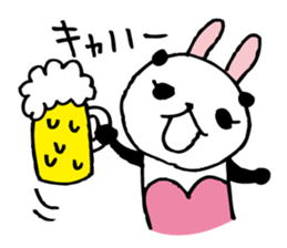 Every day of a panda- bunny4 summer- sticker #6667508