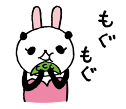 Every day of a panda- bunny4 summer- sticker #6667510