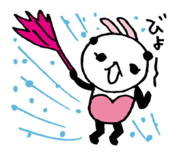 Every day of a panda- bunny4 summer- sticker #6667522