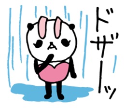 Every day of a panda- bunny4 summer- sticker #6667523