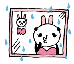 Every day of a panda- bunny4 summer- sticker #6667525