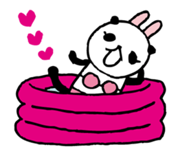 Every day of a panda- bunny4 summer- sticker #6667532