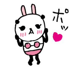 Every day of a panda- bunny4 summer- sticker #6667534