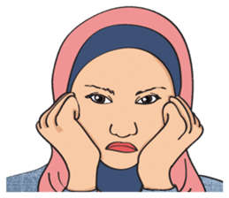 Pretty Hijab sticker #6667580