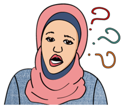 Pretty Hijab sticker #6667581