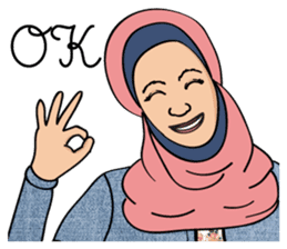 Pretty Hijab sticker #6667582