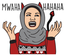 Pretty Hijab sticker #6667586