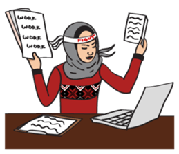 Pretty Hijab sticker #6667590