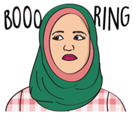 Pretty Hijab sticker #6667592