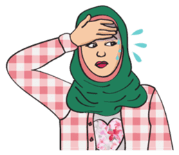 Pretty Hijab sticker #6667593
