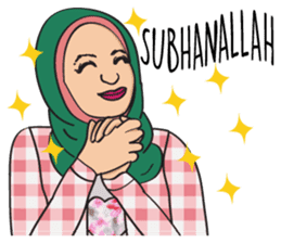 Pretty Hijab sticker #6667594