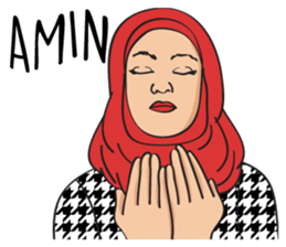 Pretty Hijab sticker #6667602