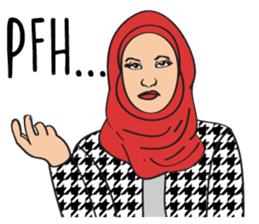 Pretty Hijab sticker #6667607