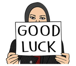 Pretty Hijab sticker #6667611
