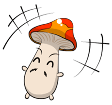 Mustaroom Mushroom sticker #6668154