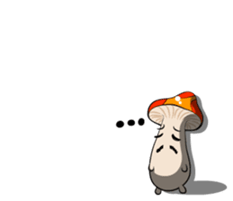 Mustaroom Mushroom sticker #6668159