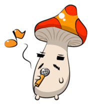 Mustaroom Mushroom sticker #6668164