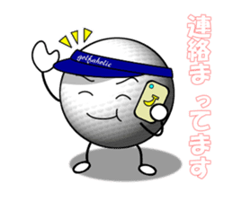 Crazy about golf 2 sticker #6668819