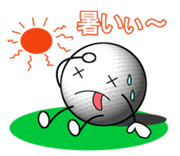 Crazy about golf 2 sticker #6668827