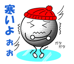 Crazy about golf 2 sticker #6668828