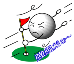 Crazy about golf 2 sticker #6668830