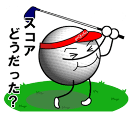 Crazy about golf 2 sticker #6668836