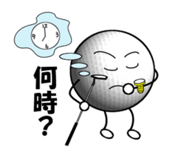 Crazy about golf 2 sticker #6668838