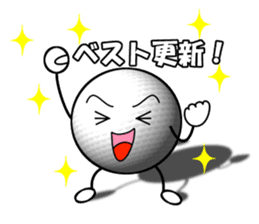 Crazy about golf 2 sticker #6668841