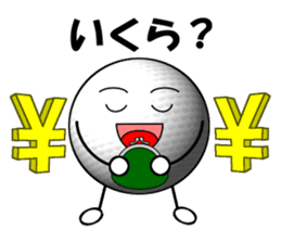 Crazy about golf 2 sticker #6668847