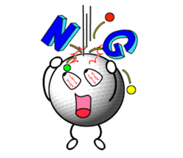 Crazy about golf 2 sticker #6668849