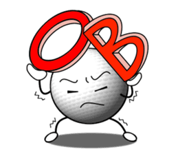 Crazy about golf 2 sticker #6668855