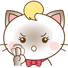 Suki, the girly siamese kitten 2 sticker #6668903