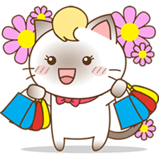 Suki, the girly siamese kitten 2 sticker #6668904