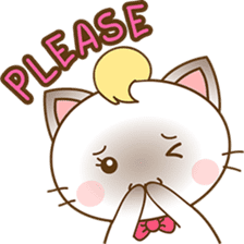 Suki, the girly siamese kitten 2 sticker #6668905