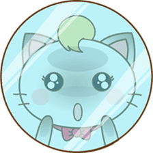 Suki, the girly siamese kitten 2 sticker #6668924