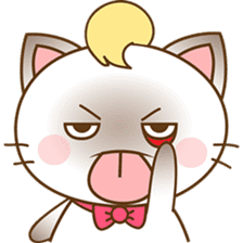 Suki, the girly siamese kitten 2 sticker #6668930