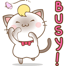 Suki, the girly siamese kitten 2 sticker #6668931