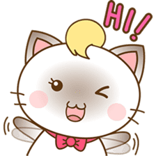 Suki, the girly siamese kitten 2 sticker #6668932