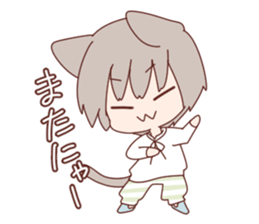 nekomimikun sticker #6669255