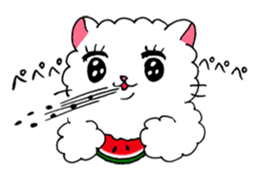 Akemi Shironeko (spring and summer) sticker #6669361