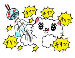 Akemi Shironeko (spring and summer) sticker #6669362