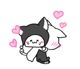 Monochrome Kitten sticker #6669738