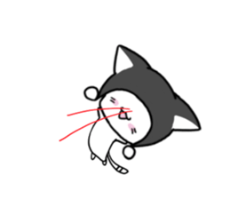 Monochrome Kitten sticker #6669753