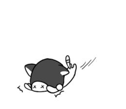 Monochrome Kitten sticker #6669755